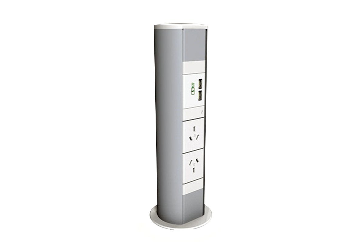CMS Centrepoint 2 - Power Pole 300mm CMS stylish anodised finish