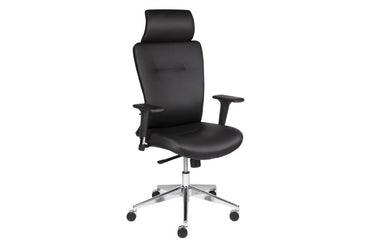 Commercial Furniture Direct Ben Lee Executive Office Chair - High Back Commercial Furniture Direct black