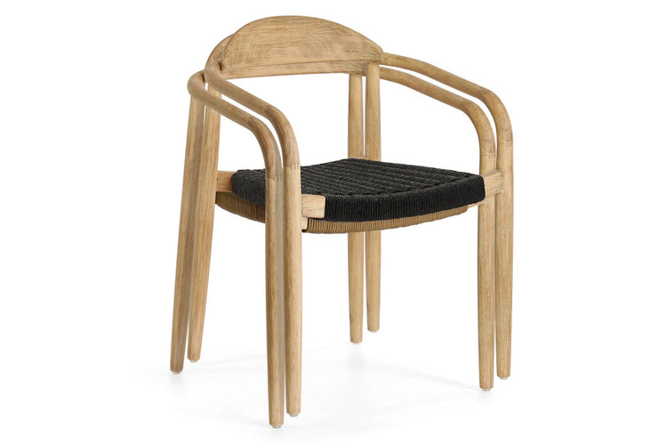 Como Glynis Casual Dining Wooden Rope Chair Como 