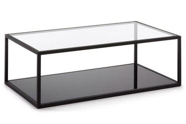 Como Greenhill Rectangular Coffee Table Como black