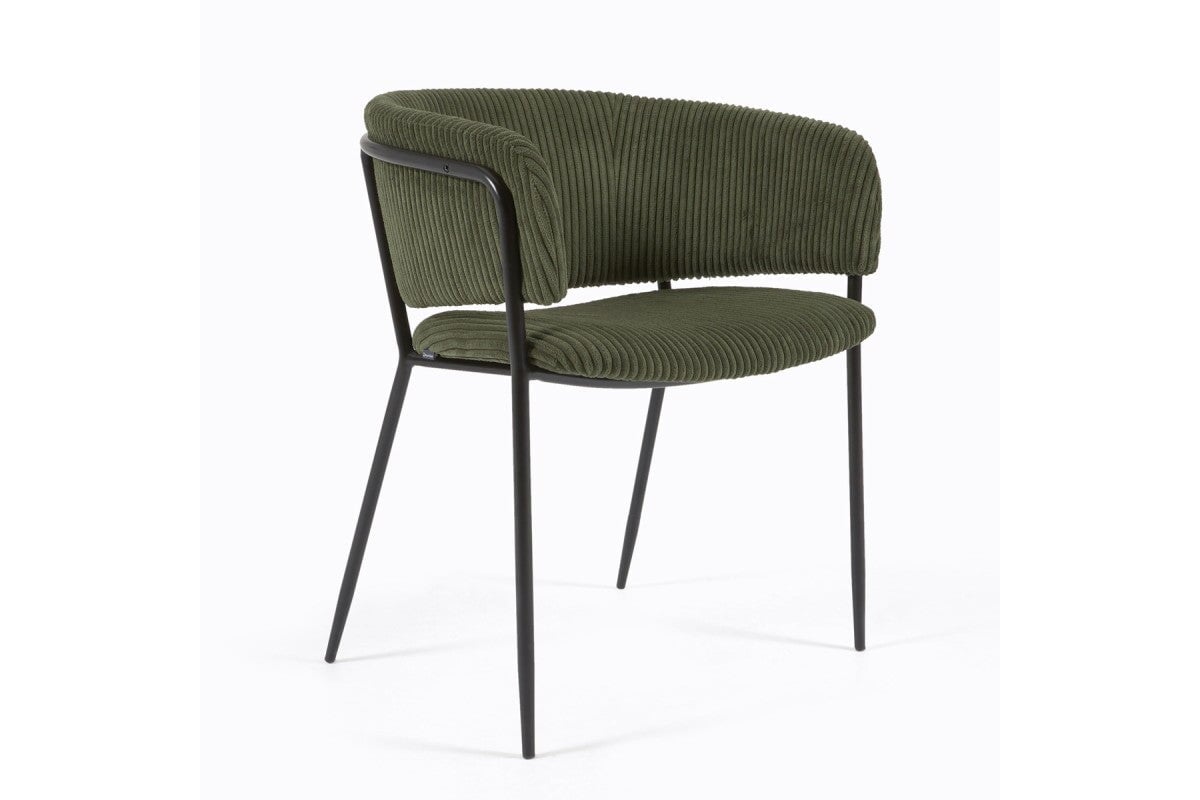 Como Karlo Armchair Como corduroy/ dark green
