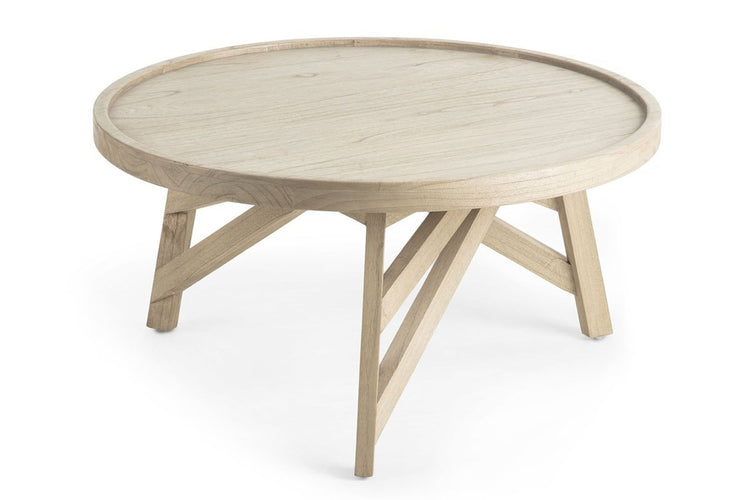 Como Thais Round Coffee Table Como natural