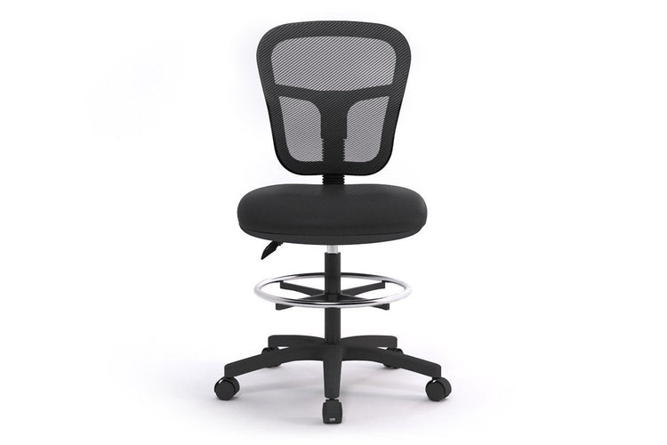 Dove Mesh Drafting Chair Jasonl black 