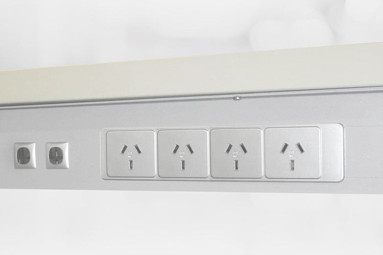 DPG Under Desk Combined Mounting Plate + Power DPG none none