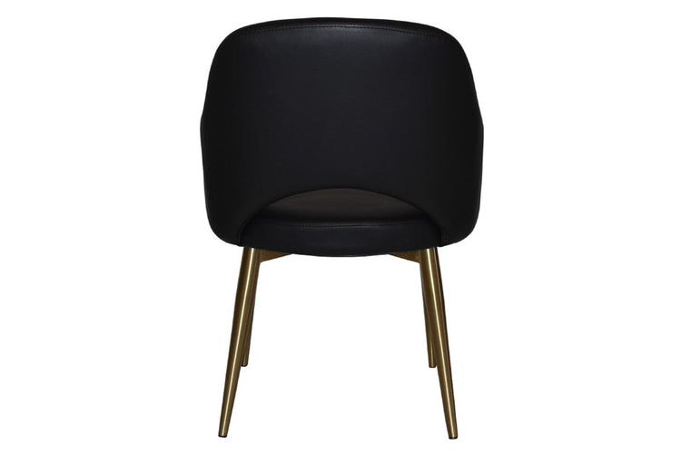 EZ Hospitality Cairo Indoor Armchair Metal Base - Brass 4 Leg EZ Hospitality 