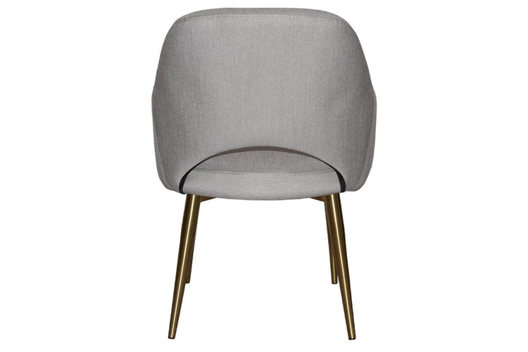 EZ Hospitality Cairo Indoor Armchair Metal Base - Brass 4 Leg EZ Hospitality 