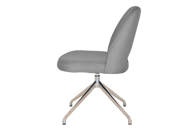 EZ Hospitality Cairo Indoor Armless Chair Metal Base - Trestle EZ Hospitality 