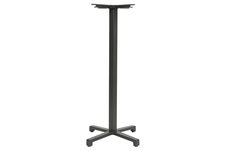 EZ Hospitality Cross Tall Bar Table Base Cast Iron EZ Hospitality Black