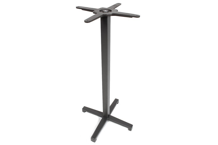 EZ Hospitality Cross Tall Bar Table Base Cast Iron EZ Hospitality