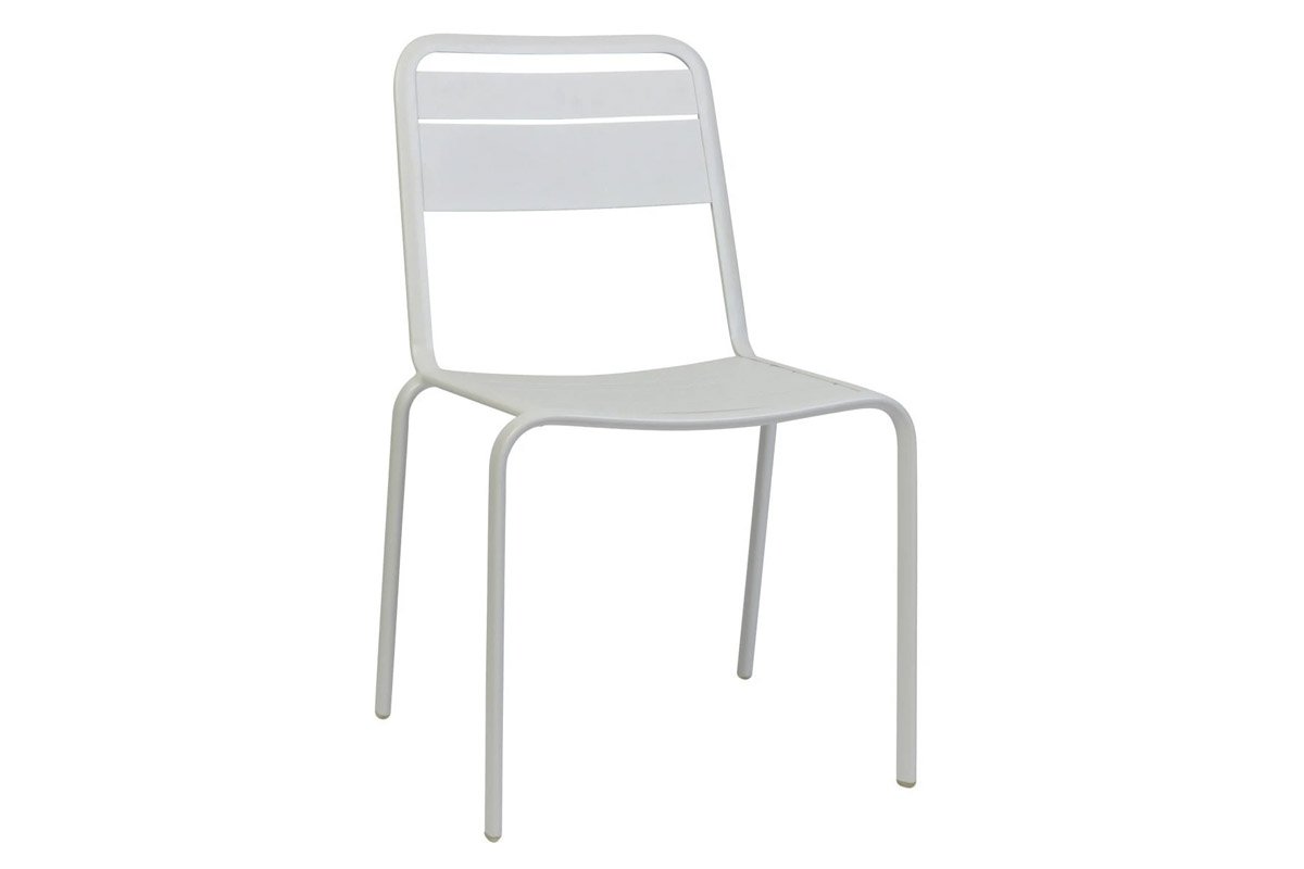EZ Hospitality Enduro Cafe Chair-white