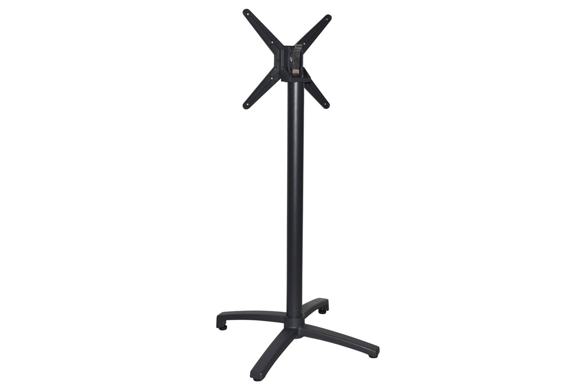 EZ Hospitality Nara Folding Dry Bar Table Base-anthracite