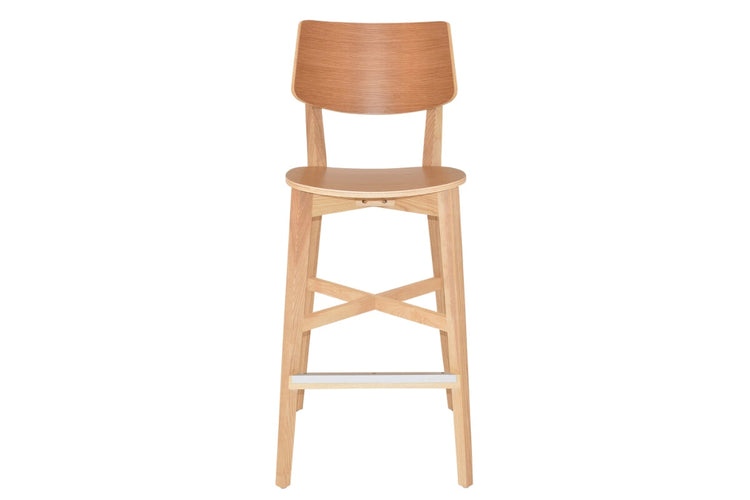 EZ Hospitality Phoenix Cafe and Bar Timber Stool EZ Hospitality natural 