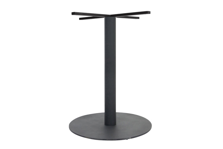 EZ Hospitality Sapphire L Round 1200mm Conference Table - Disc Base [1200 mm] EZ Hospitality 720mm black base none 