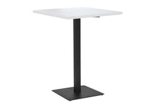 EZ Hospitality Sapphire Tall Bar Square Table Base - Black Frame [600L x 600W]