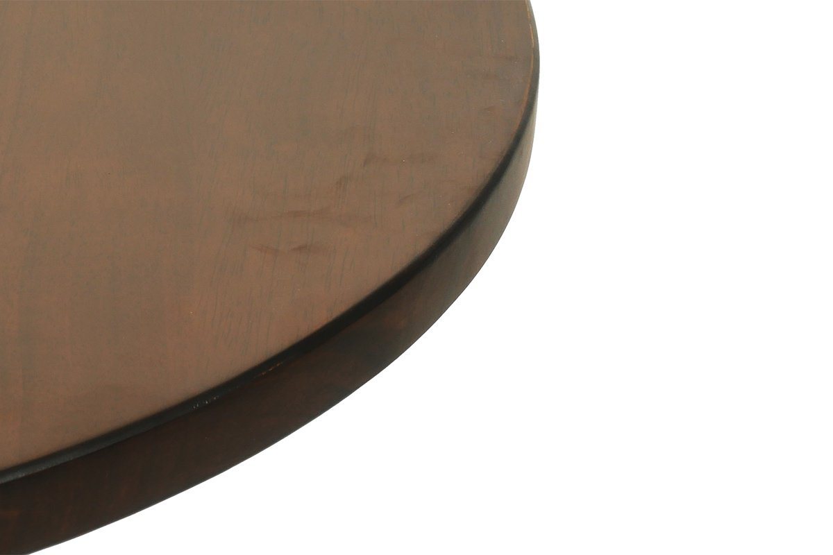 EZ Hospitality Timber Table Tops - Round-rubberwood light oak