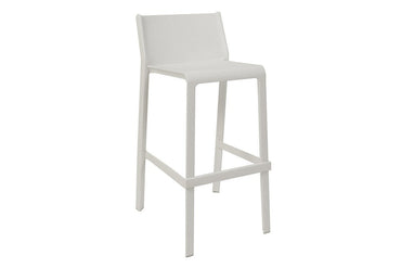 EZ Hospitality Trill Outdoor Bar and Cafe Stool - 650mm EZ Hospitality White