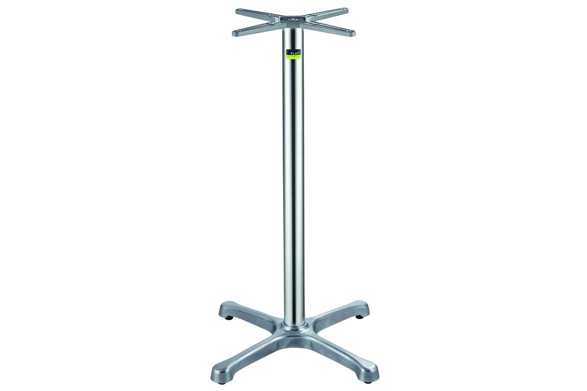 Flat Technology BX26 Bondi Dry Bar Table Base-polished aluminium