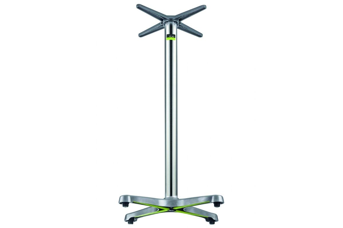 Flat Technology BX26 Bondi Dry Bar Table Base-polished aluminium