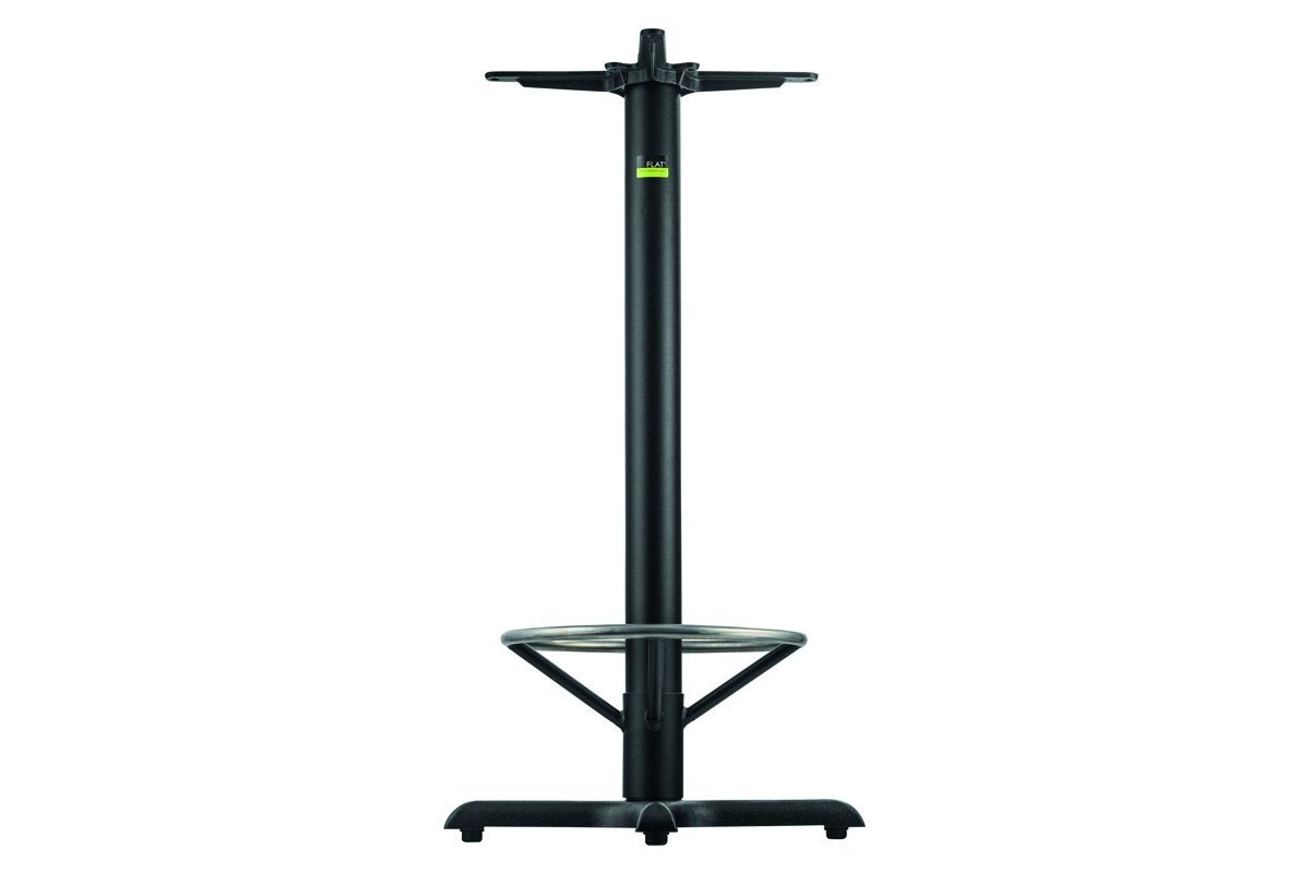 Flat Technology KX22 Kirribilli 56 Dry Bar Table Base w Foot Ring-black