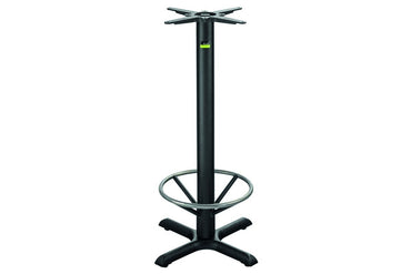 Flat Technology KX22 Kirribilli 56 Dry Bar Table Base w Foot Ring Flat Tech black