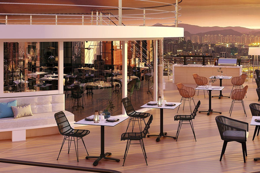 Environmental image of Flat Technology SX26 Sydney Flip Top Table Base