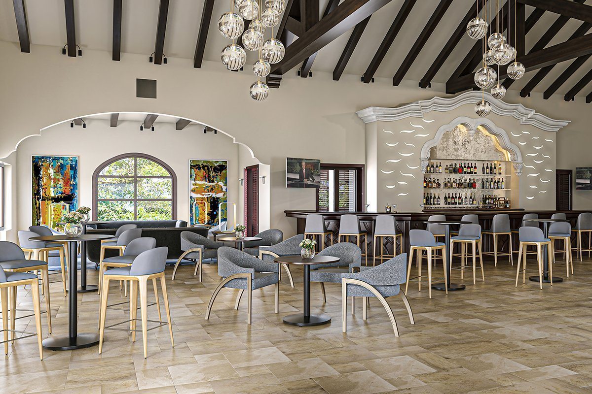 Flat Technology UR22 Ulladulla 55 Dry Bar Table Base-black