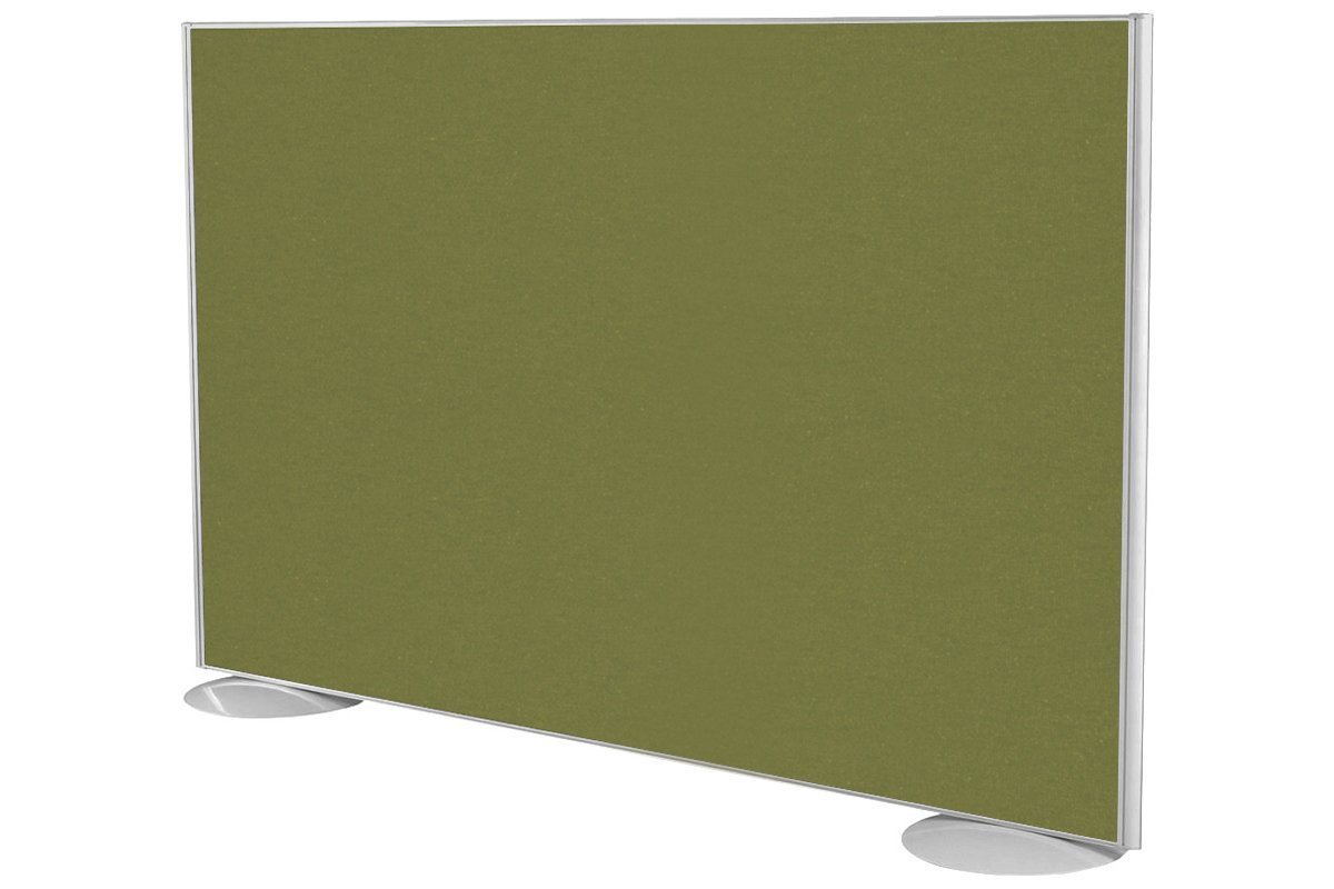 Freestanding Office Partition Screen Fabric White Frame [1200H x 1600W] Jasonl green moss pair of domed feet black 