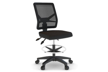 Heron Ergonomic Drafting Chair - Mesh Back Jasonl black none