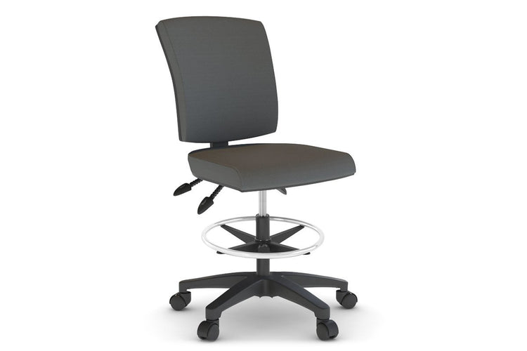 Heron Drafting Chair - Fabric Back Jasonl grey none