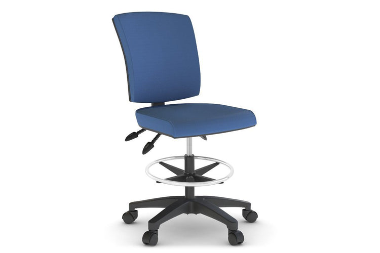 Heron Drafting Chair - Fabric Back Jasonl blue none