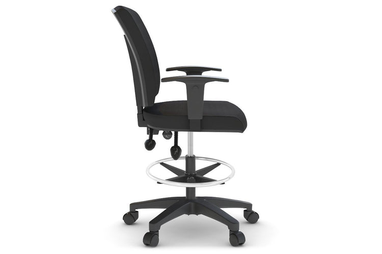 Heron Drafting Chair - Fabric Back Jasonl