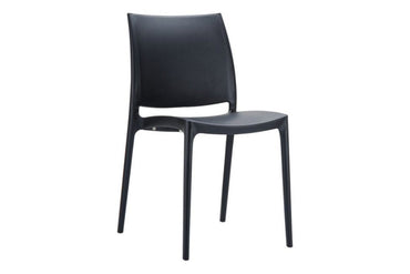 Hospitality Plus Commercial Maya Chair Hospitality Plus black none
