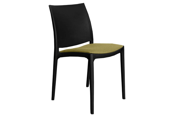 Hospitality Plus Commercial Maya Chair Hospitality Plus black olive green cushion 