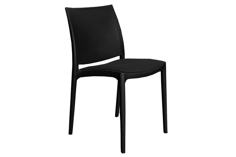 Hospitality Plus Commercial Maya Chair Hospitality Plus black black cushion 