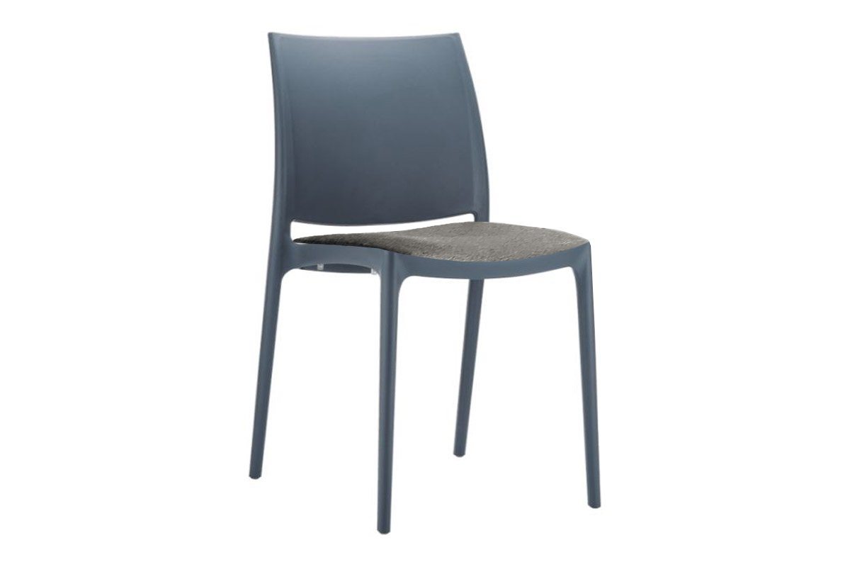 Hospitality Plus Commercial Maya Chair-anthracite anthracite cushion