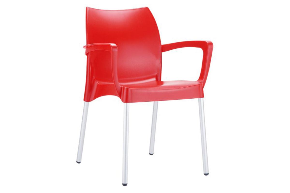 Hospitality Plus Dolce Commercial Chair-red