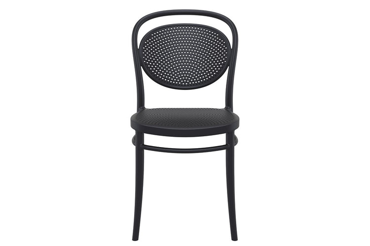 Hospitality Plus Marcel Stacking Chair Hospitality Plus black 