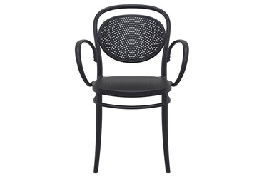 Hospitality Plus Marcel XL Armchair Hospitality Plus black
