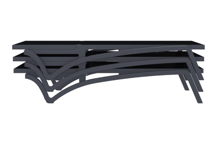 Hospitality Plus Pacific Sun Lounger - Injection moulded, UV-stabilised Hospitality Plus