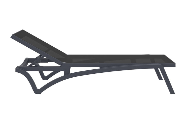 Hospitality Plus Pacific Sun Lounger - Injection moulded, UV-stabilised Hospitality Plus
