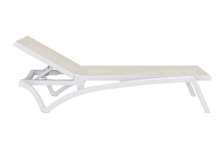 Hospitality Plus Pacific Sun Lounger - Injection moulded, UV-stabilised Hospitality Plus