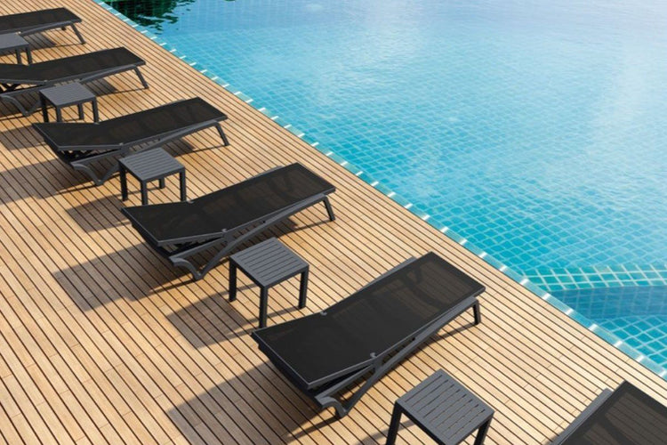 Hospitality Plus Pacific Sun Lounger - Injection moulded, UV-stabilised Hospitality Plus