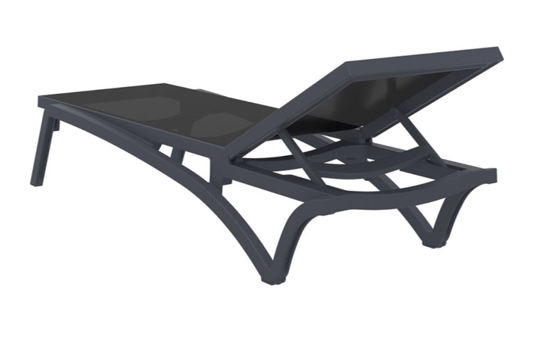 Hospitality Plus Pacific Sun Lounger - Injection moulded, UV-stabilised Hospitality Plus
