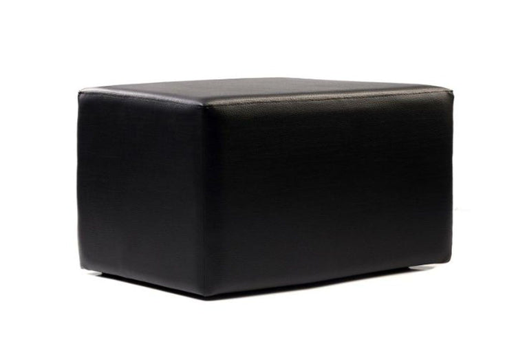 Hospitality Plus Rectangle Ottoman Hospitality Plus black