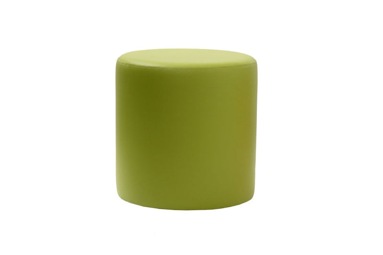 Hospitality Plus Round Ottoman Hospitality Plus green