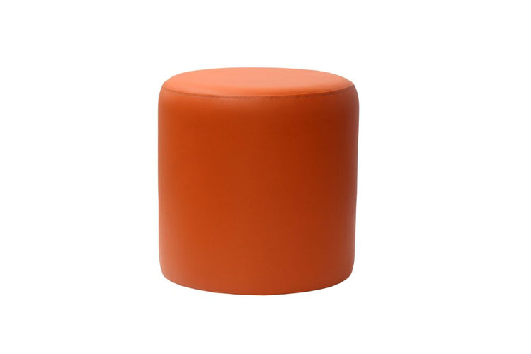 Hospitality Plus Round Ottoman Hospitality Plus orange