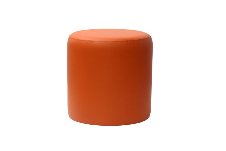 Hospitality Plus Round Ottoman Hospitality Plus orange 