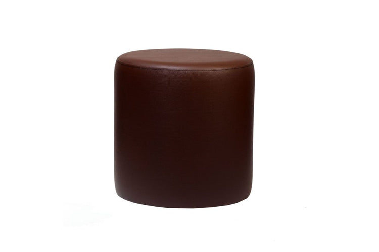 Hospitality Plus Round Ottoman Hospitality Plus chocolate 