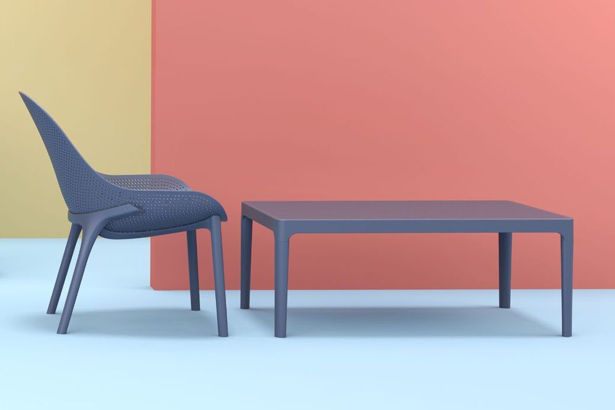 Hospitality Plus Sky Lounge Chair - Indoor/Outdoor Commercial-grade-mango