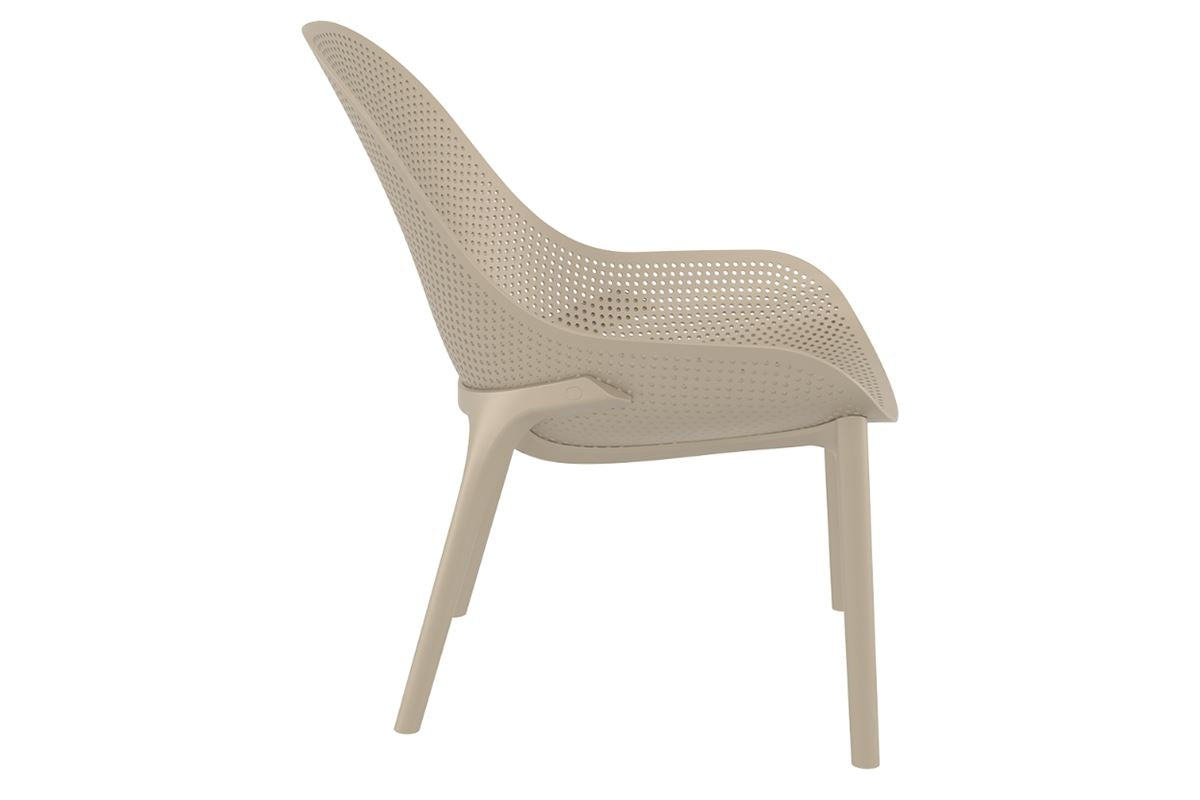 Hospitality Plus Sky Lounge Chair - Indoor/Outdoor Commercial-grade-mango